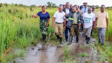 The Minister Of Small And Medium Enterprises, Hon. Elias Mubanga, Visited Nakonde District In Muchinga Province